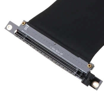 PCI Express PCI-e3.0 16x Cablu Flexibil Card de Extensie Port Adaptor de Mare Viteza Riser Card Carduri Grafice Cablu Conector tip L