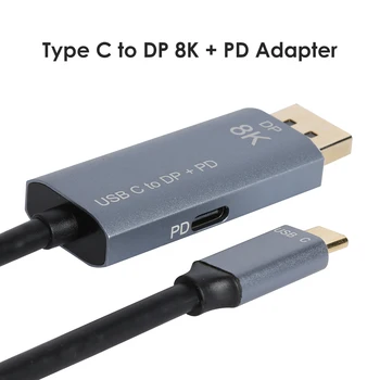 PD Cablu Mic Adaptor de Încărcare D0301 de Tip C pentru Displayport DP Cablu Informatice de uz Casnic, Piese de Siguranță pentru Monitor TV