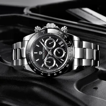 PD1644 Noul PAGANI DESIGN Bărbați ceas VK63 Japonia Cuarț Ceas de Brand de Lux Safir Barbati Cronograf Ceas Relogio Masculino