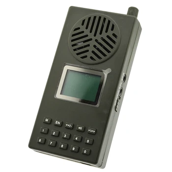 PDDHKK Pasăre de Vânătoare Gâscă Sunete Momeală 12V Pasăre de Vânătoare Apelantului Difuzor Mp3 Player cu Timpul ON/OFF și ecran de afișare LCD