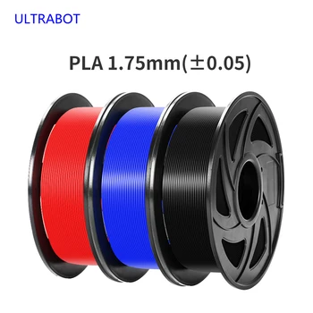 Pe Rola 1KG Alb Negru Roșu Galben Albastru Violet de Culori Multiple PLA Filament cu Diametrul de 1,75 mm Pla Plastic Pentru Imprimantă 3D cu Filament