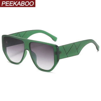 Peekaboo negru de sus plat ochelari de soare femei mare, verde, portocaliu doamnelor ochelari de soare uv400 hot-vânzare de iarnă dropshipping 2021 noi
