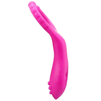 Penis puternic Inel Vibrator Reutilizabile Sex Întârziere Inel pentru Penis Vibrator Maneca Extensia Prezervativ Erotic Toys Anal plug Vibrator pentru bărbați