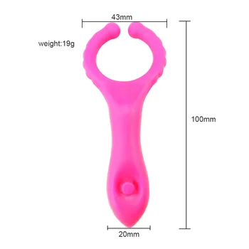 Penis puternic Inel Vibrator Reutilizabile Sex Întârziere Inel pentru Penis Vibrator Maneca Extensia Prezervativ Erotic Toys Anal plug Vibrator pentru bărbați