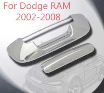 Pentru 02-08 Dodge Ram 1500 2500 3500 Hayon Cromat 2pc Set Mâner