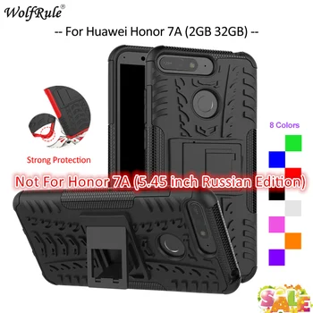 Pentru a Acoperi Huawei Honor 7A Pro Caz TPU si PC Armura Bara de Protecție Caz de Telefon Pentru Huawei Honor 7A Pro Acoperi Bucura 8E 5.7
