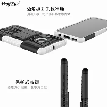 Pentru a Acoperi Huawei P30 Lite Caz TPU si PC Titularul Armura Husă de Protecție din Spate Caz de Telefon Pentru Huawei P30 Lite Acoperi 6