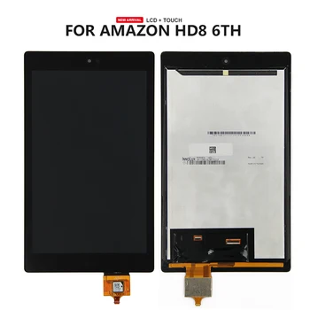 Pentru Amazon Kindle de Foc HD8 HD 8 6 Gen PR53DC Ecran LCD Panou de Ecran Tactil Digitizer Asamblare