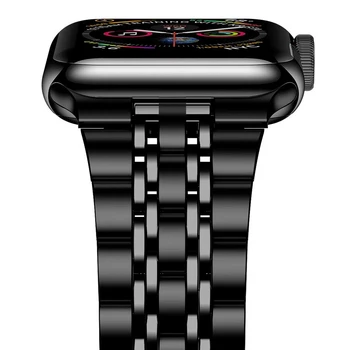Pentru Apple Watch Band Seria 6 5 44mm Smartwatch Înlocuirea Benzilor din Oțel Inoxidabil brățară de Link-ul pentru iwatch SE 4 40mm curea de mână