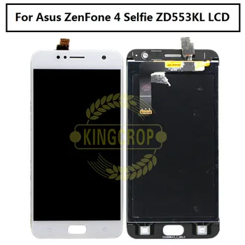 Pentru Asus Zenfone 4 Selfie ZD553KL LCD cu rama display Monitor Touch Screen Digitizer Geam Frontal piese de Asamblare gratuit nava