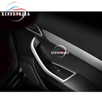 Pentru Audi Q3 15-2017 4x Ușă din Oțel Inoxidabil Cotiera geamurilor Acoperire Cadru trim