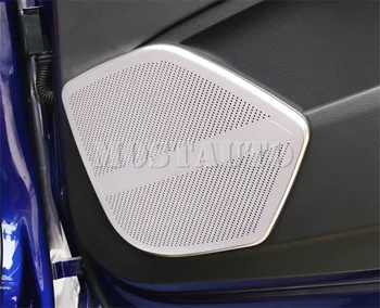 Pentru Audi Q5 Auto de Interior Usa Difuzor Cadru de Acoperire Tapiterie 2017-2020 4buc Accesorii Auto Interioare Auto Masina Decor Ornamental