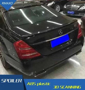 Pentru Benz W221 Spoiler ACOPERIȘ ABS Material Auto Aripa Spate Culoare Spoiler Spate Pentru Benz W221 S300 S350 S400 S550 S600 Spoiler