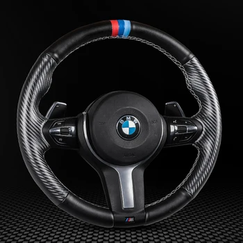 Pentru BMW 1 2 3 4 X2 Volan Masina Panglica Acoperi Ace Și Ață Piele Artificiala Huse Auto Suite Accesorii Auto