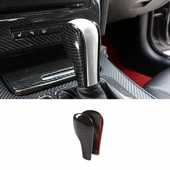 Pentru BMW Seria 3 E90 E91 E92 E93 Z4 E85 E86 Interior din Fibra de Carbon de Culoare Trim Consola Schimbătorului de Viteze se Ocupe de Maneca Decor Acoperi