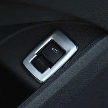 Pentru BMW X1 F48 2016-2019 Pentru BMW X2 F47 perioada 2018-2019 ABS Mat Crom Interior Ușă Coada Swtich Butonul Cadru de Acoperire Accesorii Auto