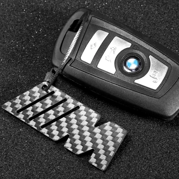 Pentru Breloc BMW Real Fibra de Carbon M2/M3/M4/M5 Styling Auto Accesorii