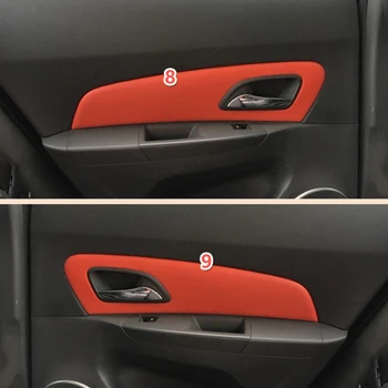 Pentru Chevrolet Clasic Cruze 2009 - Microfibra Interior Piele Cotiera Usa / Centru De Bord Panoul De Acoperire Autocolant Tapiterie