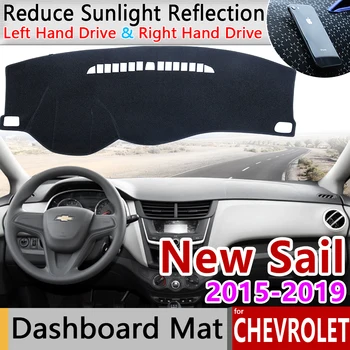 Pentru Chevrolet Sail 2016 2017 2018 2019 Anti-Alunecare Mat tabloul de Bord Pad Acoperire Parasolar Dashmat Accesorii Auto Noi Nueva Sail 3
