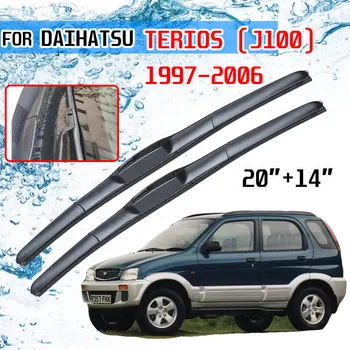 Pentru Daihatsu Terios Bego Toyota Rush 1997~2006 J100 Accesorii lamela Ștergătorului de Parbriz Perii Stergatoare pentru Masina 1998 1999 2000