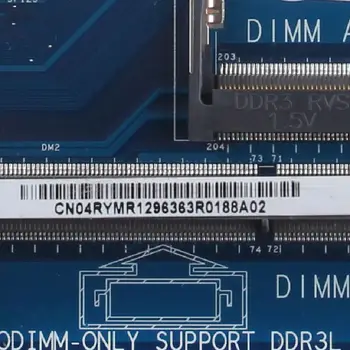 Pentru DELL Inspiron 5558 LA-B843P 04RYMR SR24B PENTIUM 3825U DDR3L Notebook placa de baza Placa de baza de test complet de lucru
