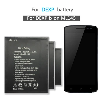 Pentru DEXP Ixion ML145 SE Smulge baterie Reîncărcabilă Li-polimer Baterii Pentru DEXP Ixion ML145 SE Smulge Telefonul Mobil Baterie de 4000mAh