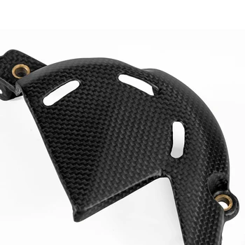 Pentru DUCATI Panigale V4 V4S fibra de Carbon, Motor pe Lanț Sprocket Acoperi Garda Carenaj 2018 2019 accesorii pentru Motociclete