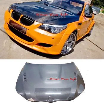 Pentru E60 capacul motorului din Fibra de Carbon / FRP Capota Motorului Bonete Pentru BMW Seria 5 E60 motor capota 2003-2009
