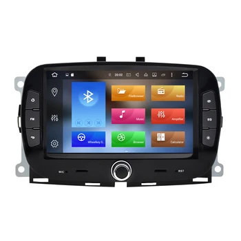Pentru Fiat 500 2016-2019 7 Inch 2 Din Android Auto Multimedia Player WIFI Navigare GPS Auto Stereo Unitate Cap WIFI SWC FM