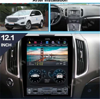 Pentru Ford EDGE 2007 2008 - Car Multimedia Player Stereo Android Tesla Stil Ecran Audio Radio PX6 autoradio GPS unitatea de Cap