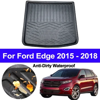 Pentru Ford Edge 2016 2017 2018 Auto Auto Spate Boot Linie de Marfă Portbagaj Floor Mat Covor Tava Rogojini Pad Mat Covoare Anti-murdar