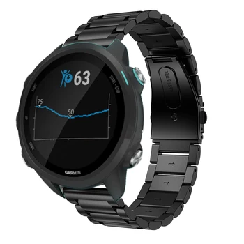 Pentru Garmin forerunner 245/M 245 din otel Inoxidabil bratara curea de ceas inlocuitor Pentru Samsung Galaxy Watch 42mm ceasuri benzile de