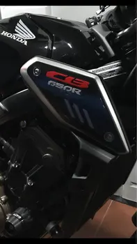 Pentru Honda CB650R Corpul Capacului Lateral Autocolante Reflectorizante font CB 650R 2019 2020 3D Fibra de Carbon Model de Protecție Decalcomanii Autocolant