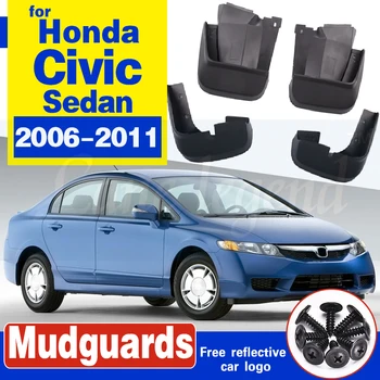 Pentru Honda Civic 2006-2011 Apărătoare De Noroi Apărătoare De Noroi Fata-Spate, Aripă Apărătoare De Noroi Aripa 2007 2008 2009 2010 Set Turnate Noroi