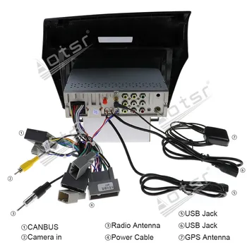Pentru Honda Jad 2010-2017 Auto Multimedia Player Radio Stereo Android 9 DSP 9 INCH Ecran IPS de a construi în DSP Navi GPS BT unitatea de cap