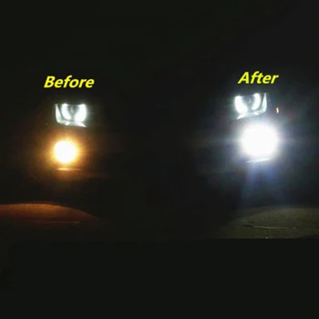 Pentru Honda TRX 250 300 400 450 700 2PC H6M 100W LED Bec Far Alb Motocicleta ATV Semnal/Ușă de lumină/lămpi de Lectură