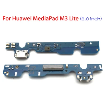 Pentru Huawei MediaPad M3 Lite 8 8.0 inch CPN-W09 CPN-AL00 CPN-L09 USB Port de Încărcare Conector Bord Flex CableReplacement Piese