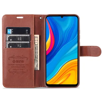 Pentru Huawei Y6s Caz Flip Piele PU Stand Cazuri Moale TPU Coperta de Carte Pentru Y6S Cartelei de Telefon de Cazuri Sac