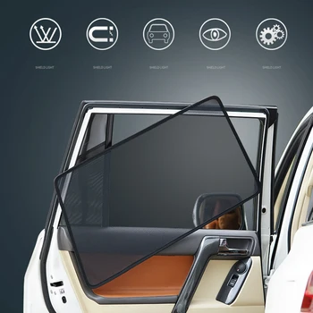 Pentru Hyundai Santa Fe 2019 2020 Accesorii Magnetice Auto Parasolar Plasă de Soare umbra Geam Lateral Parasolar protecție Solară Izolare 7 Buc