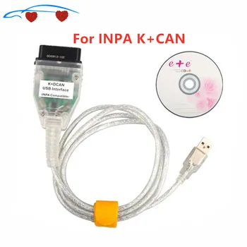 Pentru INPA K+can Cu FTDI FT232RQ Chip cu Comutatorul K+D se POATE USB OBD Interfata INPA CompatibleK-LINE Protocol