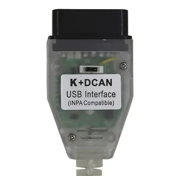 Pentru INPA K+can Cu FTDI FT232RQ Chip cu Comutatorul K+D se POATE USB OBD Interfata INPA CompatibleK-LINE Protocol