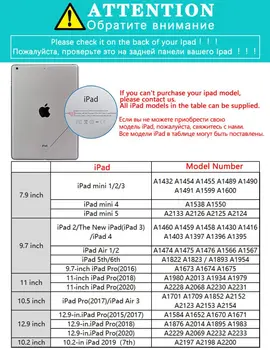 Pentru iPad 2 3 4 Cazul de Culoare Drăguț de Fructe Pentru Magnetic Ultra Slim Cover Pentru iPad 9.7 inch Caz Suport Wireless de Încărcare Pentru iPad Mini