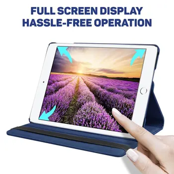 Pentru iPad 8 10.2 inch 2020 360 de Rotație PU Piele Smart Cover Pentru iPad 10.2 2019 7-a Generație de Tablet Caz A2270 A2428 A2429
