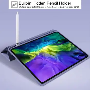 Pentru iPad Pro 11 a 2-a Generație 2020 Cu Creion Caz Pentru iPad Pro 12.9 4 Gen Sigure Magnetic Smart Acoperi Caz