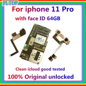 Pentru iphone 11 pro placa de baza cu chip de identitate,logica de bord pentru iphone 11pro placa de baza deblocat gratuit icloud cu deplină chips-uri