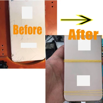 Pentru iPhone 7 plus 8 plus baterie de sticlă spate de sticla inlocuire capac spate Fără Ramă Normală Gaura