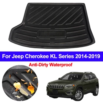 Pentru Jeep Cherokee KL Seria 2016 2017 2018 201 Masina Portbagajul din Spate Mat Marfă Tava de Boot Liner Covor Protector Covorase