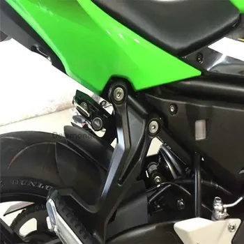 Pentru KAWASAKI Z650 2017 2018 2019 2020 Casca Motocicleta Încuietori instala pe Pasageri din Spate Suport pentru picioare Suport