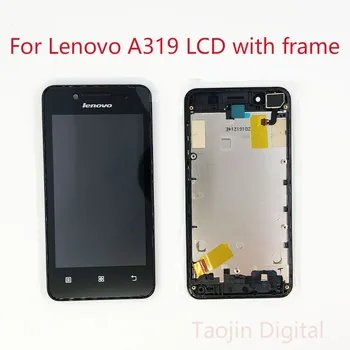 Pentru Lenovo A319 Display Touch Screen Digitizer A319 Ecran de Piese de schimb Pentru Lenovo A319 LCD