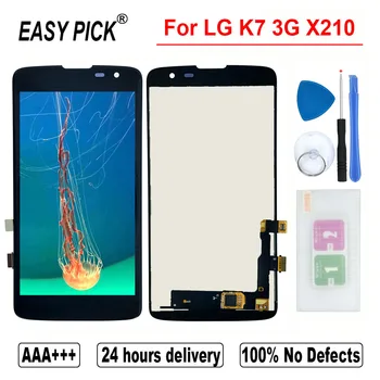 Pentru LG K7 3G X210 Display LCD Touch Ecran Digitizor de Asamblare Pentru LG K7 LTE 4G MS330 AS330 K332 K330 X210DS L51AL L52VL